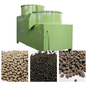 2TPH-8TPH Organic Fertilizer Polishing Machine For Animal Waste