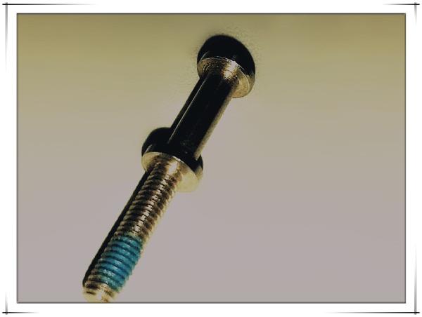 Special Stainless steel double head bolts with nylok for elctronics