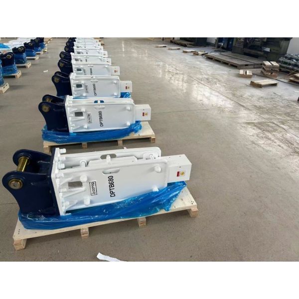 Caterpillar Komatsu SB81 SB81A Martillo rompehielos de roca de 140 mm Martillo Jack Tipo superior Tipo de caja Tipo para excavadora de 20 toneladas