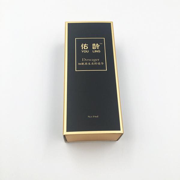 Gold Card Folding Drawer Make-up Packaging Case for Cosmetics Packaging Box