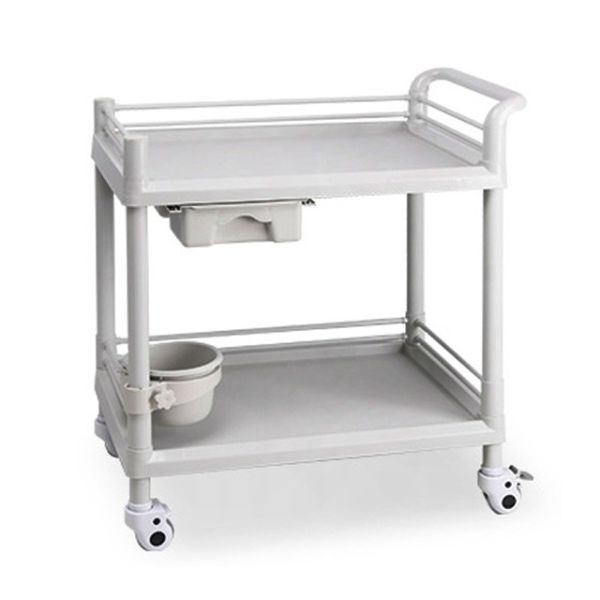 Emergency ABS Medical Instrument Trolley Medical Patient Monitor Nursing