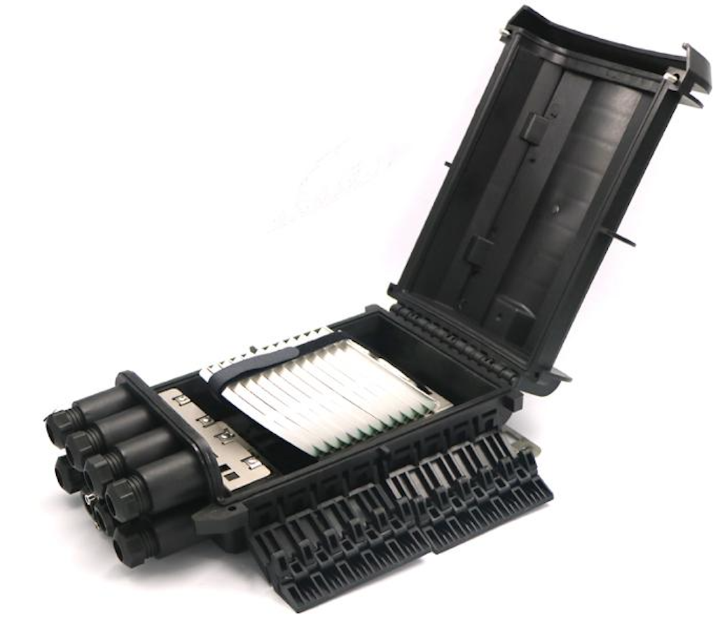 Wall Pole Mountable 288 Cores Fiber Optic Splice Closure Enclosure Box KCO-JCD-288