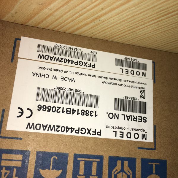 Proface HMI 7inch Touch Screen PFXGP4402WADW for Industrial Automation with CE Certification
