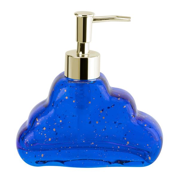 Cloud Shape Glass Liquid Hand Soap Dispenser Blue Commercial Hand Soap Dispenser