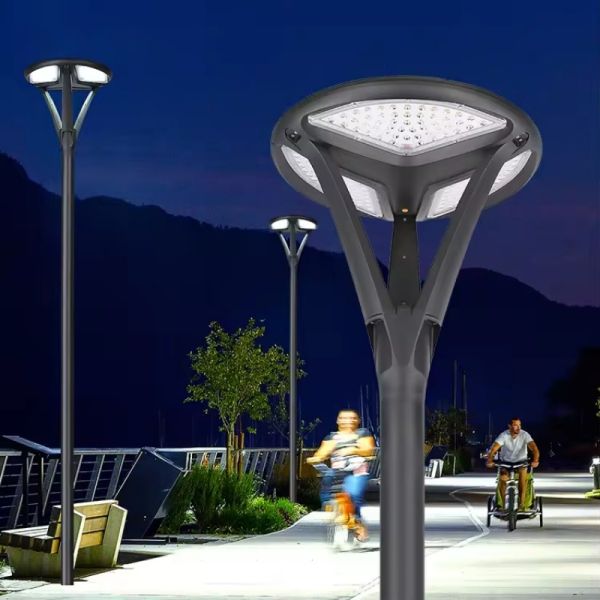Bright LED Solar Garden Lights Outdoor Waterproof with Motion Sensor for Yard Patio Pathway