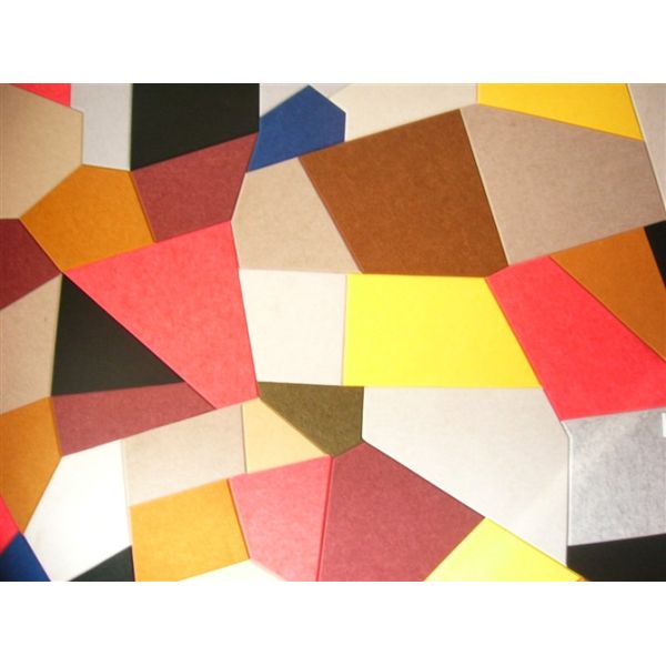 охрана окружающей среды панелей стены звукоизоляционного полиэфирного волокна 9mm акустическая