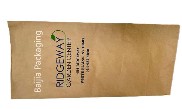 Eco Friendly Lawn Paper Bags Recyclable Waterproof