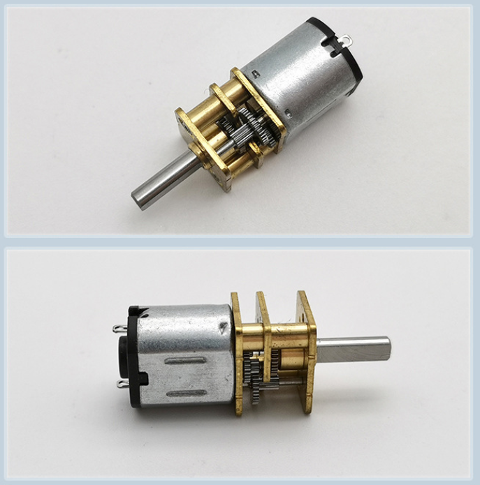 0.4A ROHS Micro Metal Gear Motor 61rpm Metal Gear Box Motor