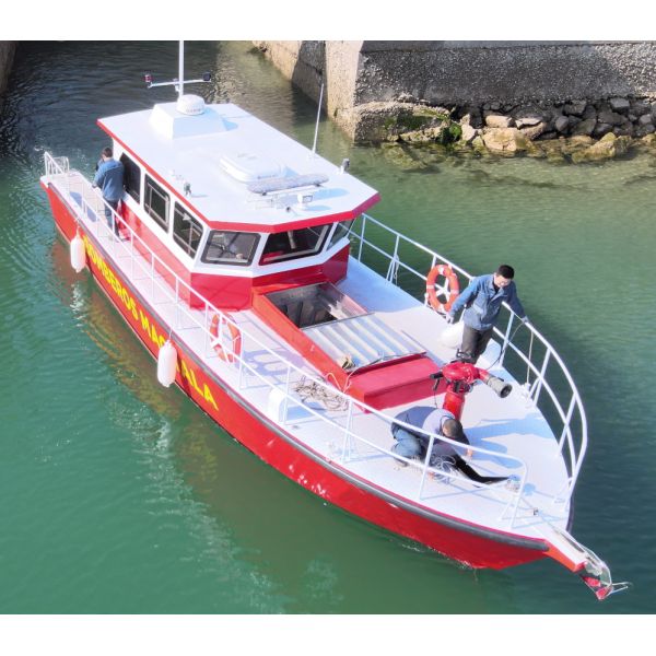 High Efficiency 13.25 m Aluminum Fireboat