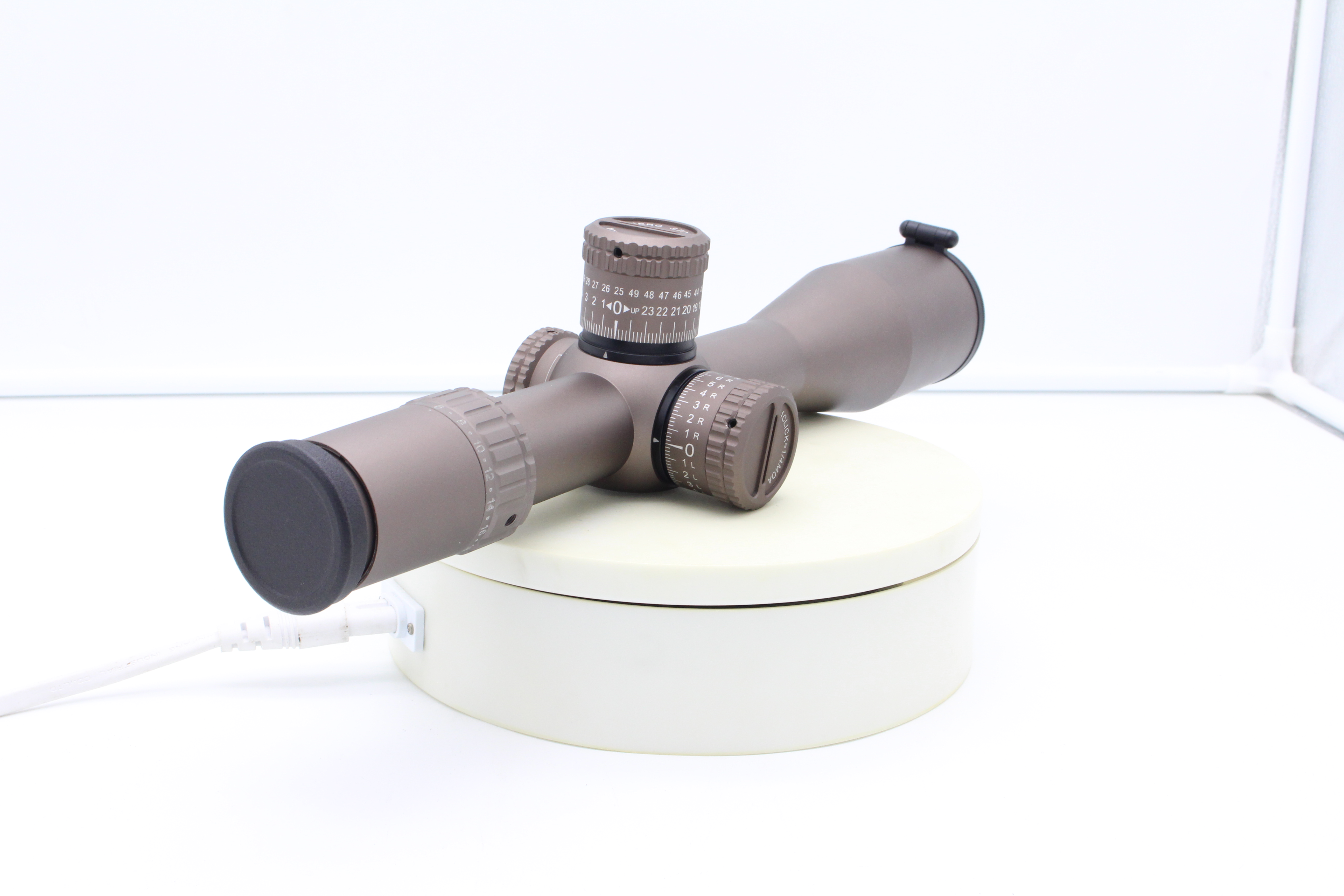 6-24X50 ED FFP Riflescope с загоренным перекрещением и нул стопами