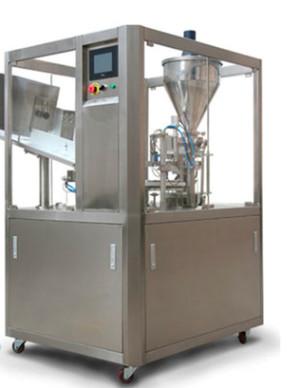 Small Tube Automatic Nail Polish Filling Machine PLC Controller Color Touch Screen