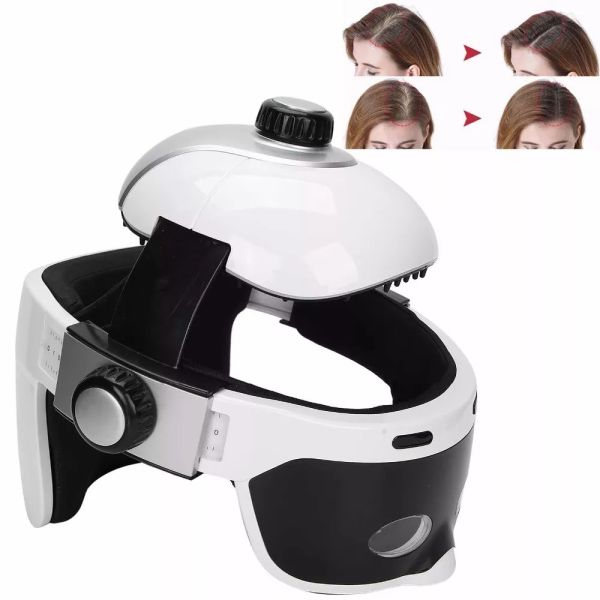 Rechargeable Wireless Eye Head Massager Human Nape Massage Relieve Scalp Massager Helmet