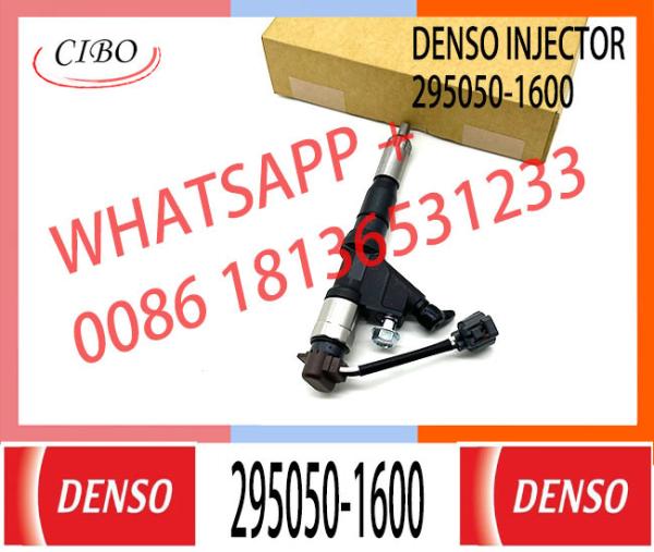 Vente à chaud moteur diesel à grande vitesse en acier moteur injecteur de carburant de fabriion Injecteur de carburant diesel 295050-1600 Pour l'injecteur 23670-E0