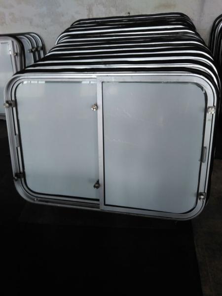 Sliding Marine Windows Aluminum Alloy Stainless Steel