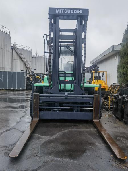 15 Ton Mitsubishi FD150 Diesel Forklift for Hotels Efficiency Improvement