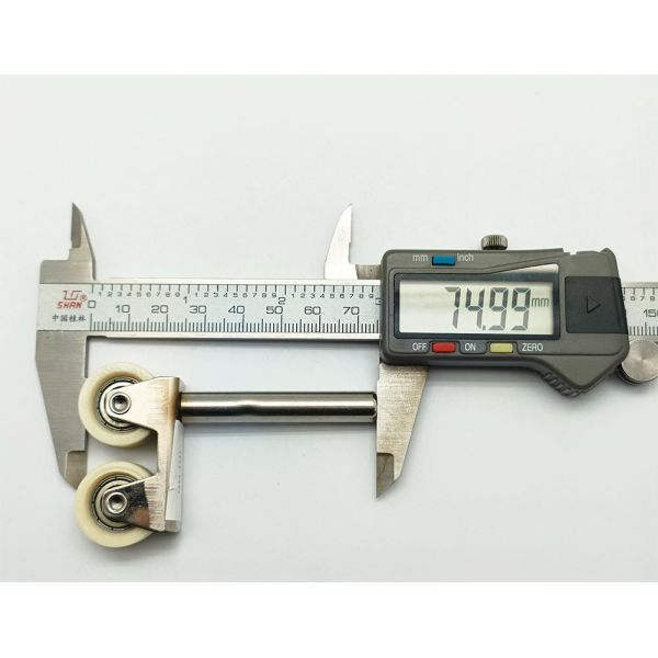 Ворота шкива 608zz колеса сползая ворот W18xH34xL42mm алюминиевые нося колесо