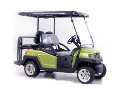 48V Battery Operated Golf Cart , 4 Seater Electric Car With Flip Flop Seats For Hunting