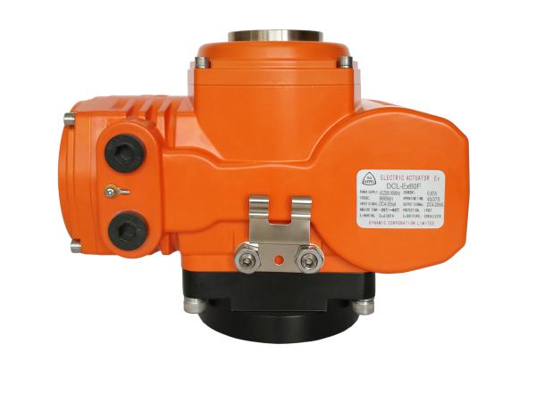 Válvula de mariposa DN300 110S 3000Nm con actuador eléctrico a prueba de explosiones