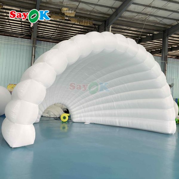 Portable Inflatable Air Tent Waterproof UV Resistant Easy Setup Stage Cover for Outdoor Events