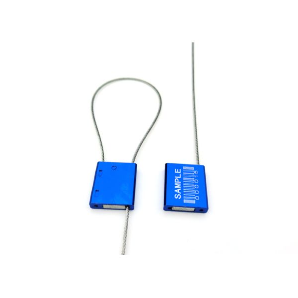US-CC151 Adjustable Self Locking Cable Security Seals With 300mm Exposed Length