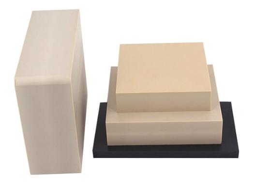Wear Resistance PEEK Plastic Sheet 8mm High Toughness Natural Color