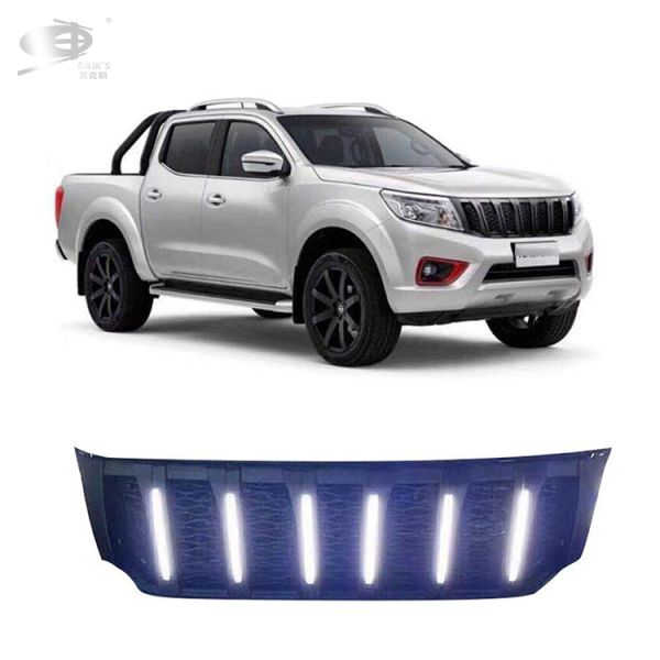 Auto Parts Exterior Body Kits 5cm LED Style Black Chrome Front Grille With LED