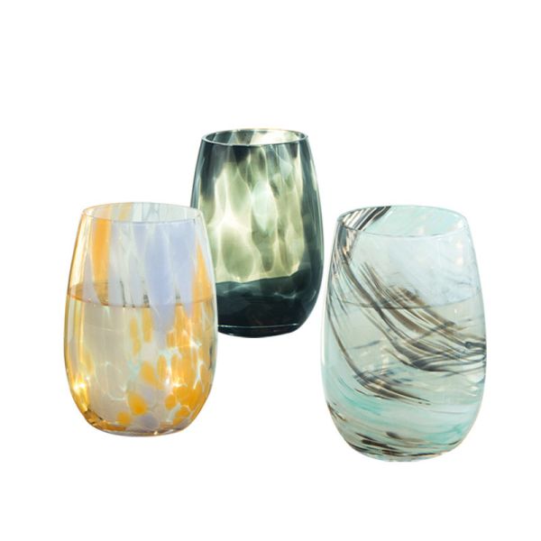 Bulk Order Custom Mouth-Blown Glass Vessels | Artisan-Grade Luxury Containers | Factory Direct Wholesale
