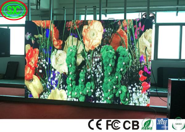 Commercial  full color led screen P3.91 Led display panels For Church Night Club events wedding