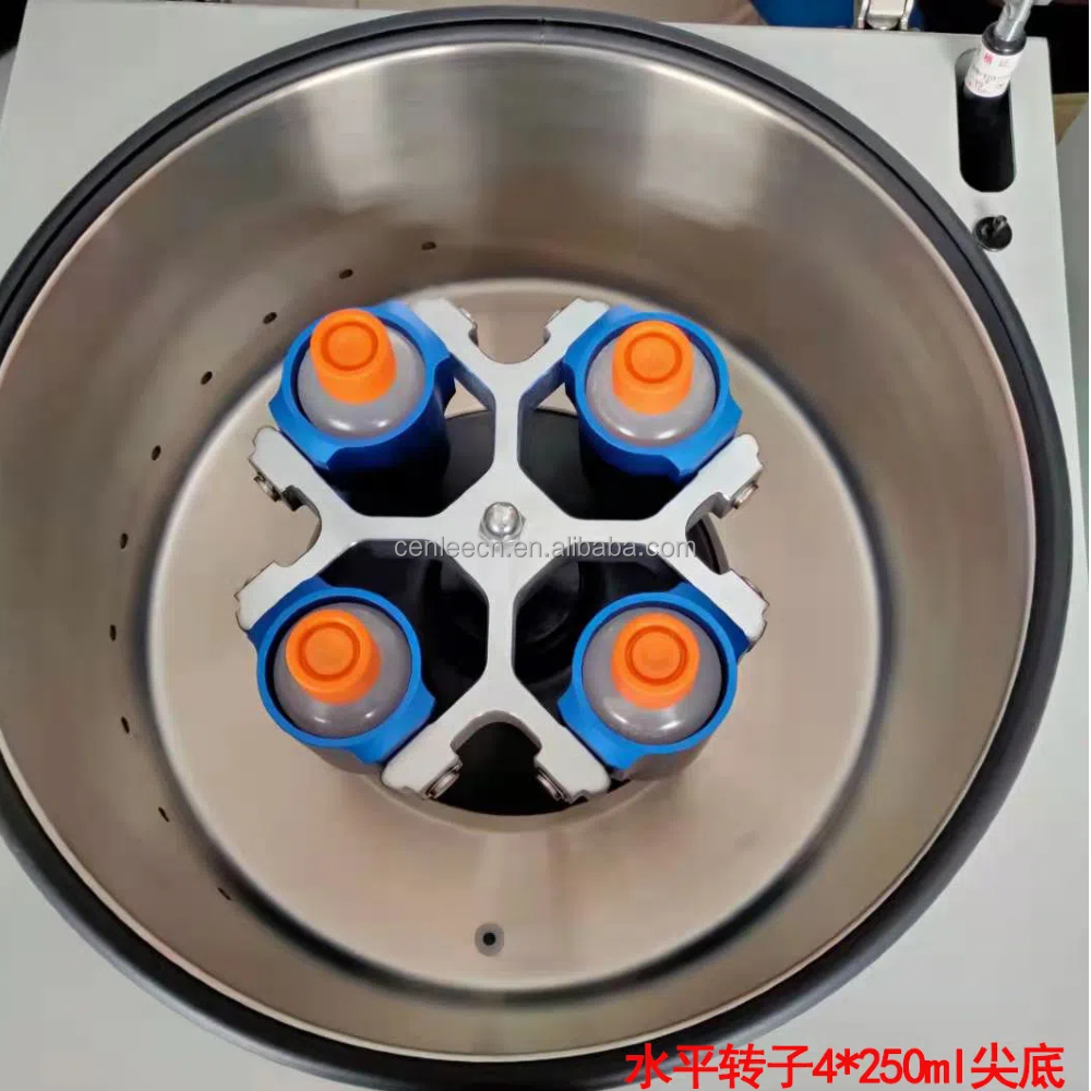 Cenlee5K 4x500ml 5000rpm Benchtop Low Speed Large Capacity Centrifuge Swing Horizontal Rotor for Clinical Medicine Centrifuga