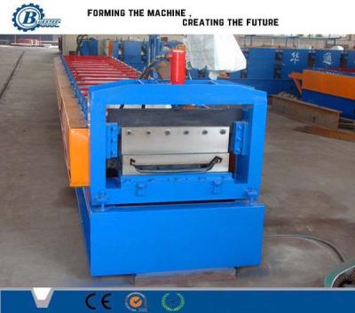 Color Steel Aluminium Roof Panel Standing Seam Roll Forming Machine With Hydraulic System