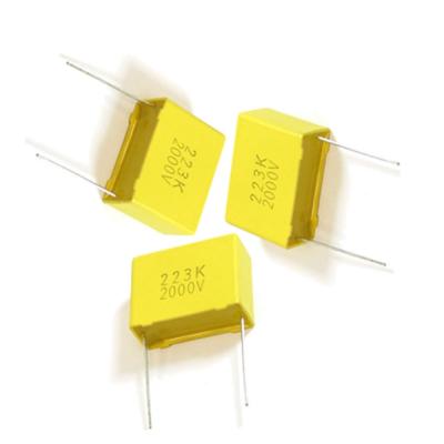 0.022uF 2000V Resonant Polypropylene Film Box Type Capacitor For Drive Power Supply