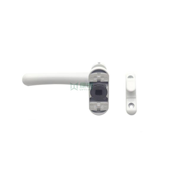 Seven Character White Flat Foot Casement Window Handle Door Window Solid Aluminum