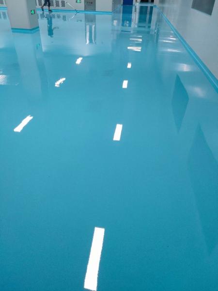 Low cost epoxy industrial flooring High glossy epoxy resin colored sand floor Cheap self leveling floor paint for garden and hospital
