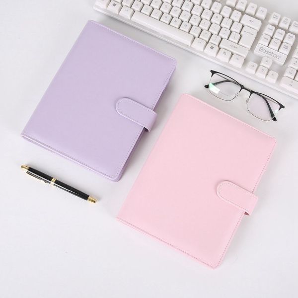 NEW Business Notebook Gift Planner Wholesale 2026 Journal Budget Book Pocket Binder Appointment with logo