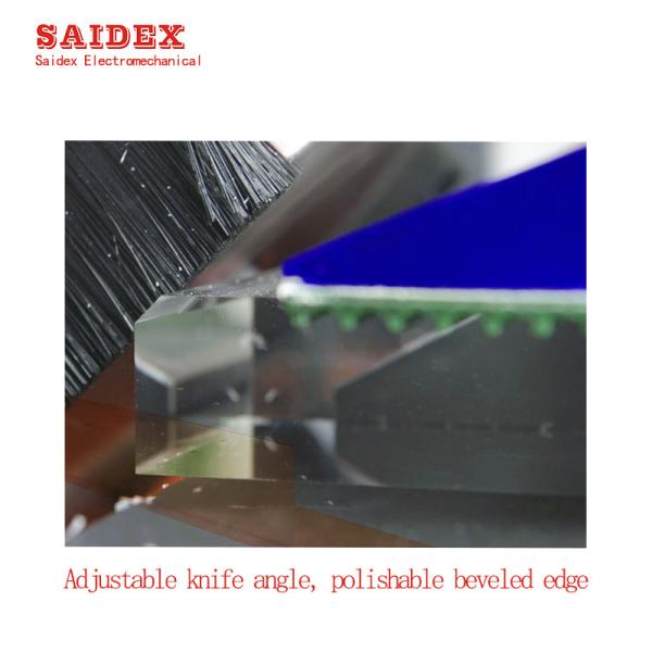 Sd-1350Ax Marble Table 0-60 Degree Beveled Edge Acrylic Automatic Edge Natural Diamond Polishing Machine For Acrylic Ps Ms