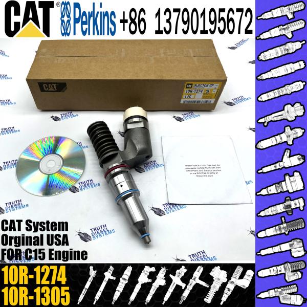 Injetor comum 10R1274 2394908 10R-1274 239-4908 do trilho de Inyectores do combustível de Cat Excavator Diesel para o motor de Caterpillar C15