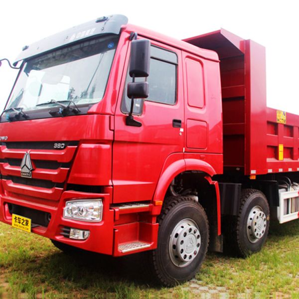 transmisión automática resistente del camión volquete 8x4 de la explotación minera 380hp con el taxi de HW70 VOLVO