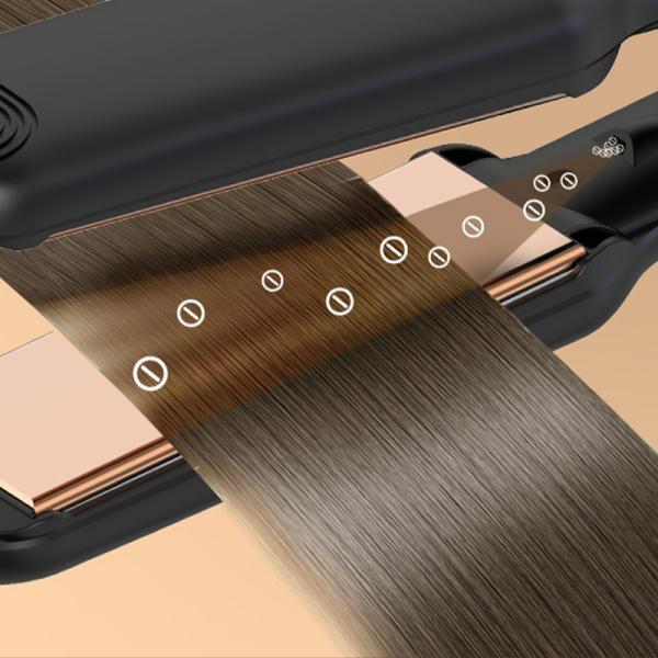 Logotipo feito sob encomenda quente elétrico do Straightener 65W do cabelo da placa profissional do PTC