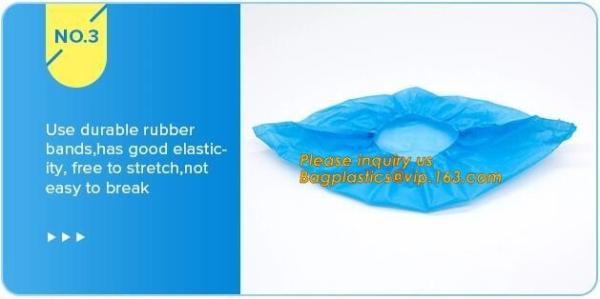 Disposable elastic pe/cpe non-woven shoes cover,Disposable waterproof CPE+PP non-woven shoe cover,Disposable nonwoven sh