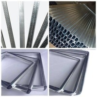 Hollow Aluminum Spacer Bar Thickness 0.1mm-0.35mm Double Glazed Window Spacers