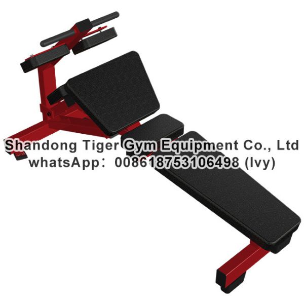 Gym Fitness Equipment Adjustable Abdominal Board / Solid Abdominal bench