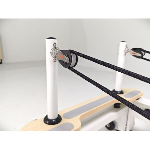 Pec Fold Aluminum Reformer U+PL019S Space Saving Rolling Ergonomic Cushioned