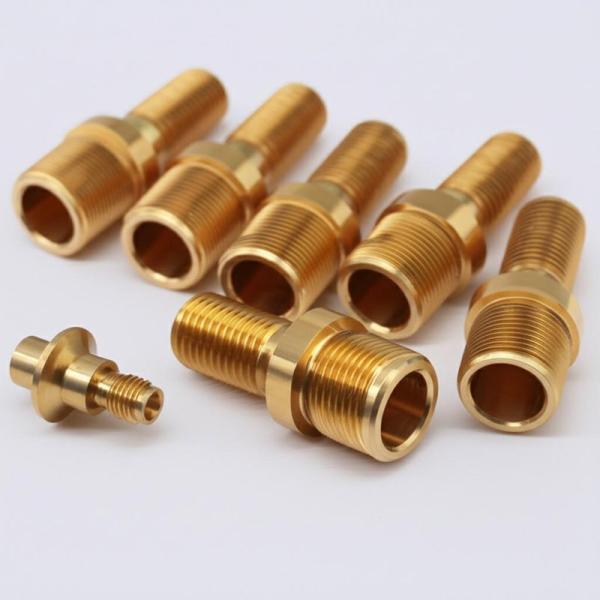 Custom Brass Copper CNC Milling Parts ±0.01mm Tolerance