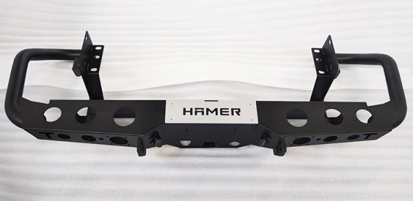 Heavy Duty Black Powder Coated Offroad Rear Bumper For Ford Ranger