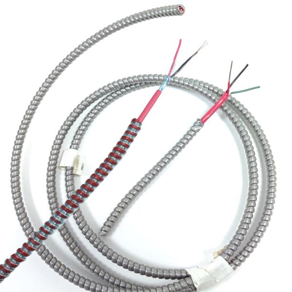 ABS Armored Fire Alarm Cable 2*1.5mm 2.5mm White PVC Electrical Cables for Industrial
