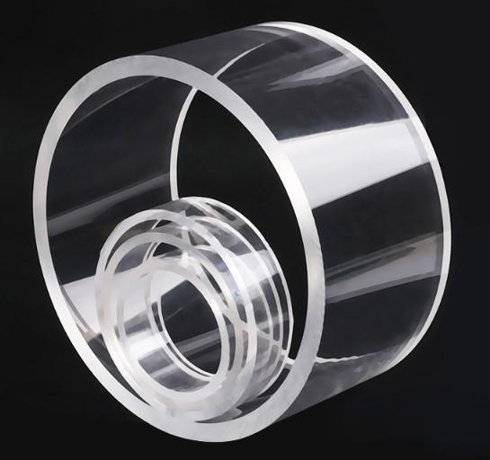 Customized Size Coloured Clear Acrylic Pipe From 5mm To 200mm Solid Clear Acrylic Rod