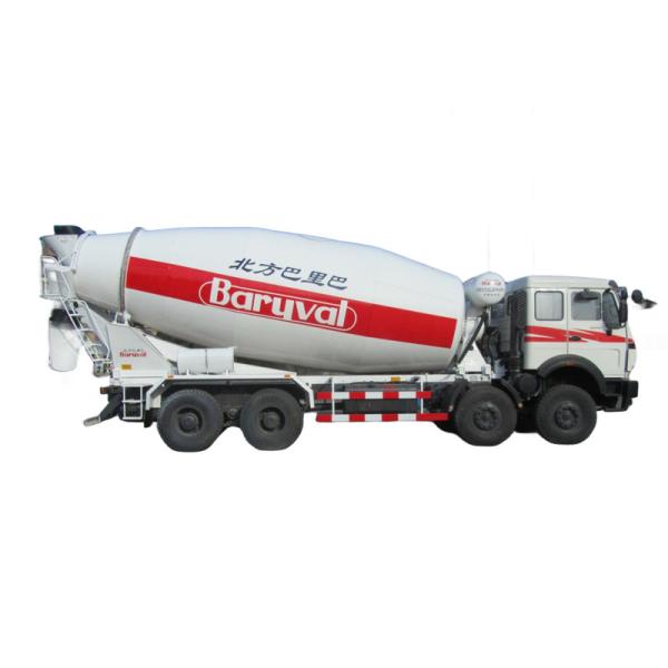 Diesel Fuel Type BEIBEN Mixing Truck 6×4 380HP With High Safety