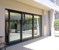Heavy Duty Aluminum Air Tight Glass Sliding Door Modern Design Style with Thermal Break