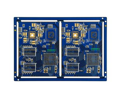 Placa de Electronic Printed Circuit do fabricante do PWB de uma comunicação do módulo do furo de 6 camadas meia