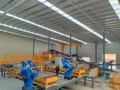 Máquina de fatura de tijolo automática da máquina do ajuste do tijolo do robô 30000 Bricks/H